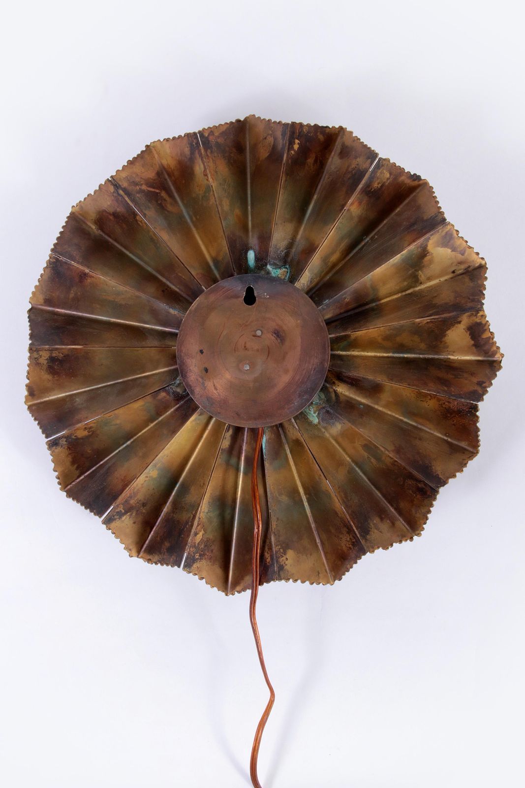 photo vinterior Brass Flower Wall Lamp By Svend Aage Holm Sørensen For Holm Sørensen