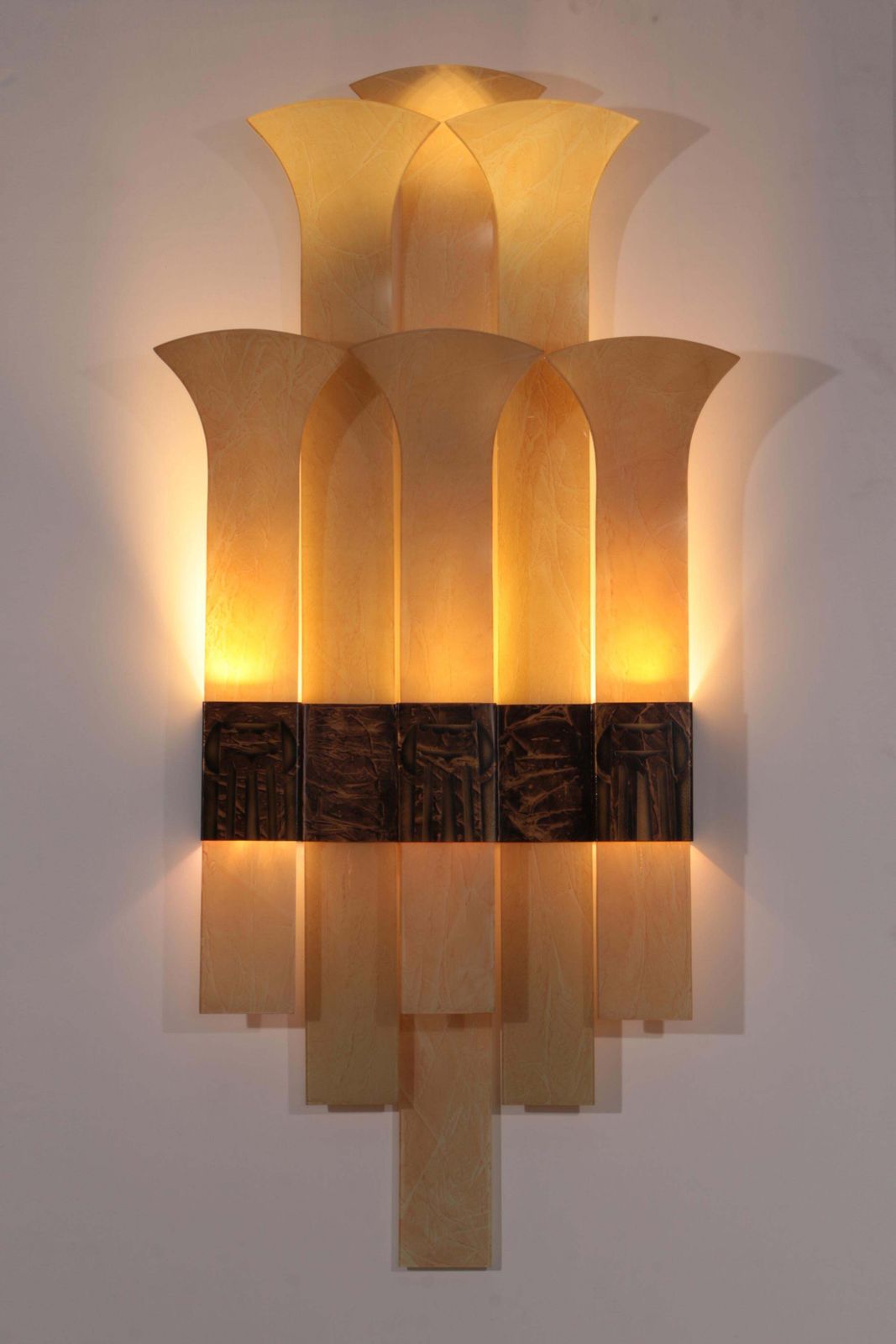 Very Exclusive, Very Large Wall Lamp From The Dutch Theater Thalia Ijmuiden 1930 photo 20953.0