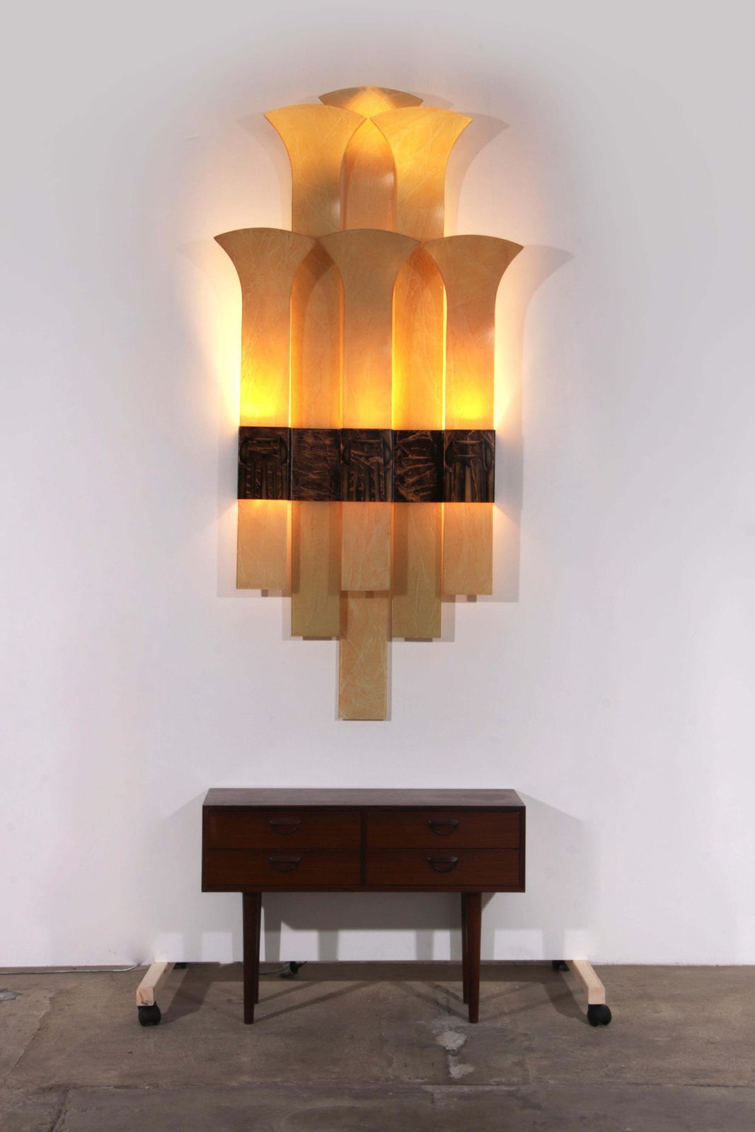 Very Exclusive, Very Large Wall Lamp From The Dutch Theater Thalia Ijmuiden 1930 photo buy