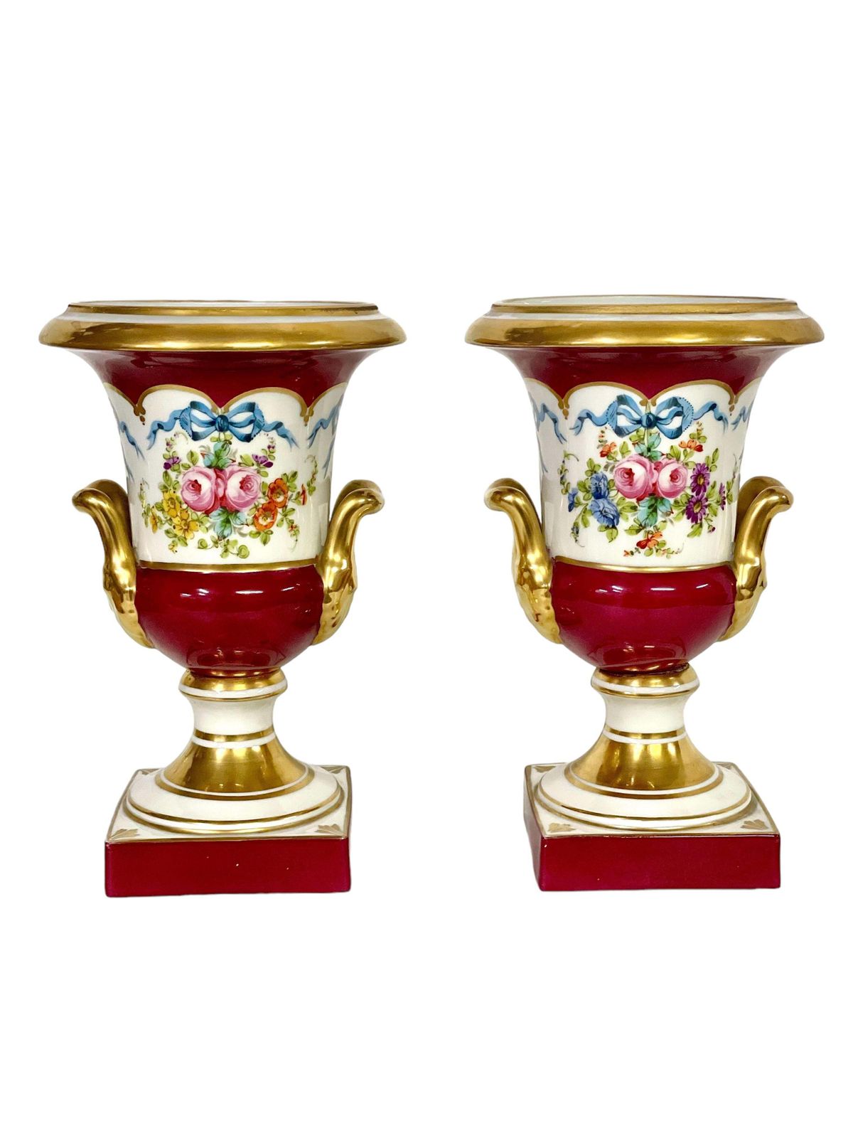 Pair Of Louis XVI Vases, 19th Century photo 3440.0