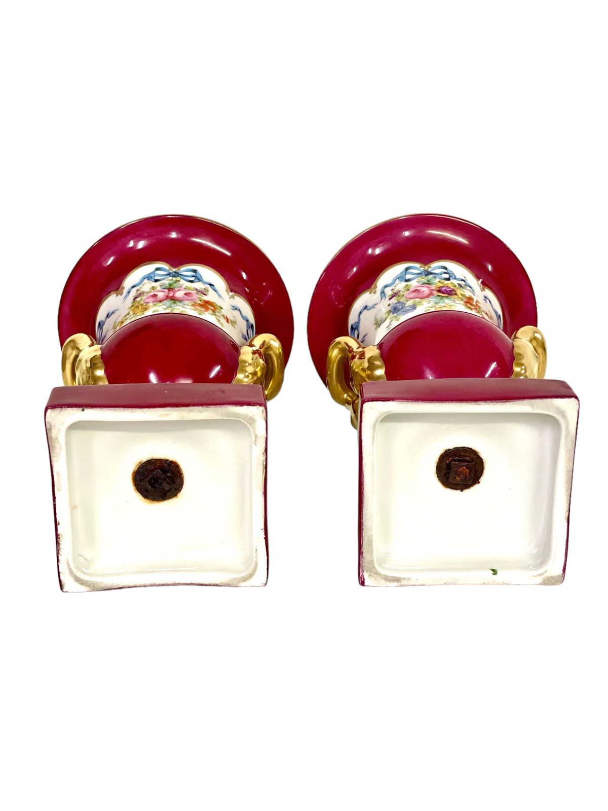 photo vinterior Pair Of Louis XVI Vases, 19th Century