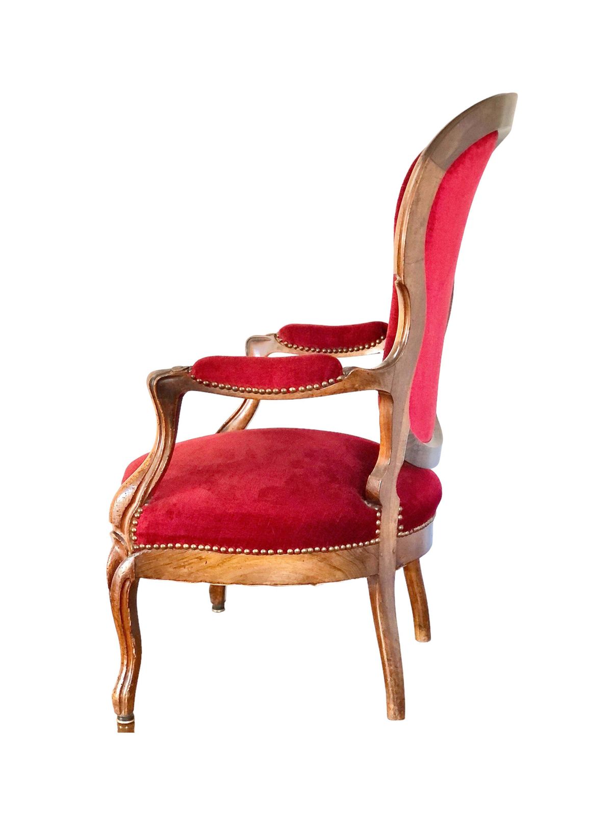 19th Century Pair Of Louis Philippe Period Walnut Armchairs photo 2188.0