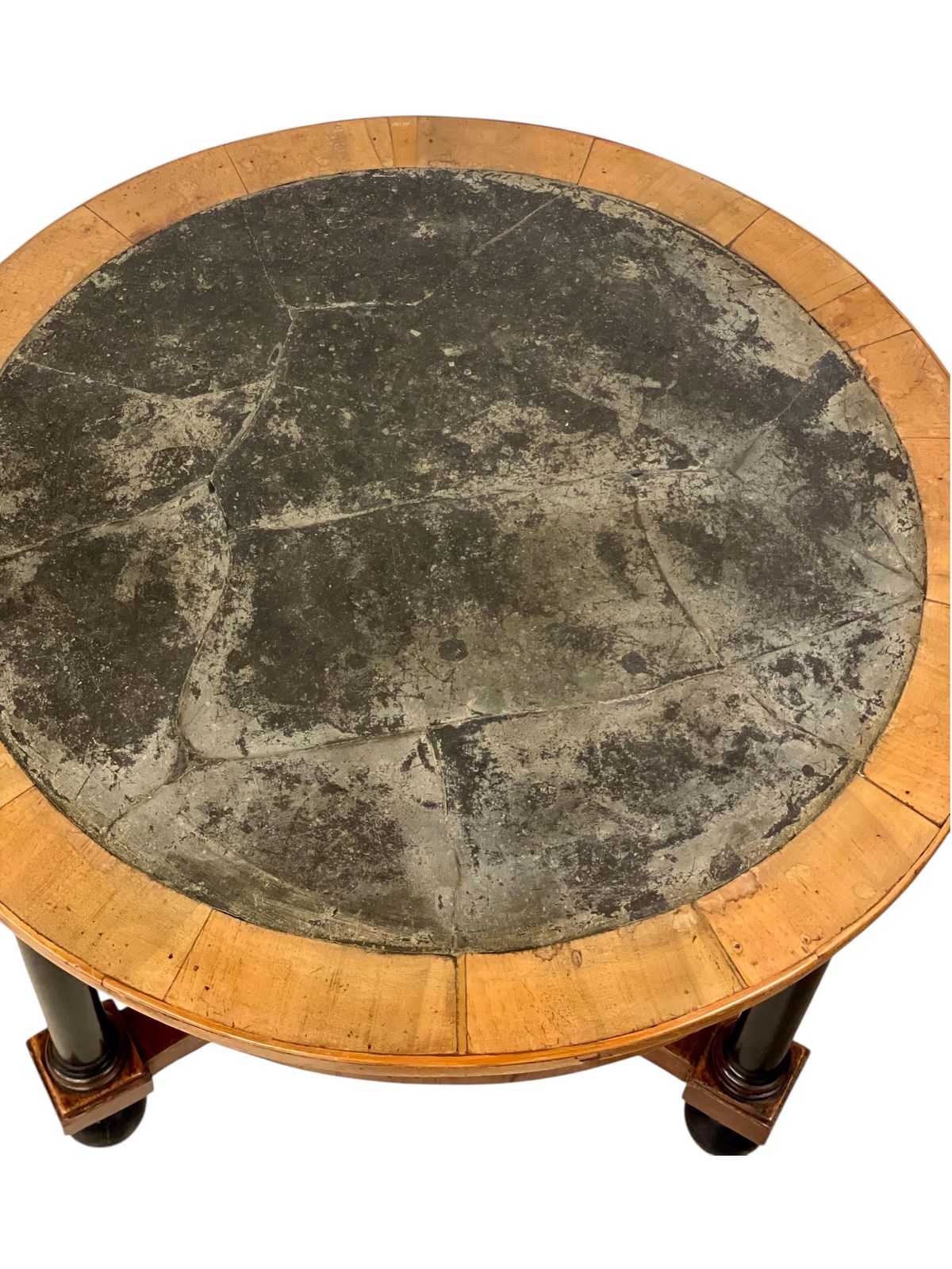 Furniture 19th Century Empire Period Marble Top Gueridon photo