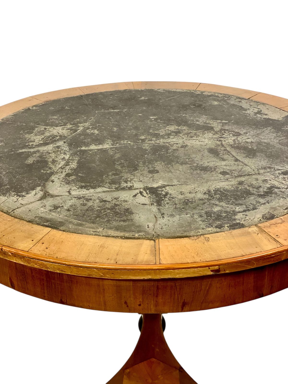 3054.0 19th Century Empire Period Marble Top Gueridon photo