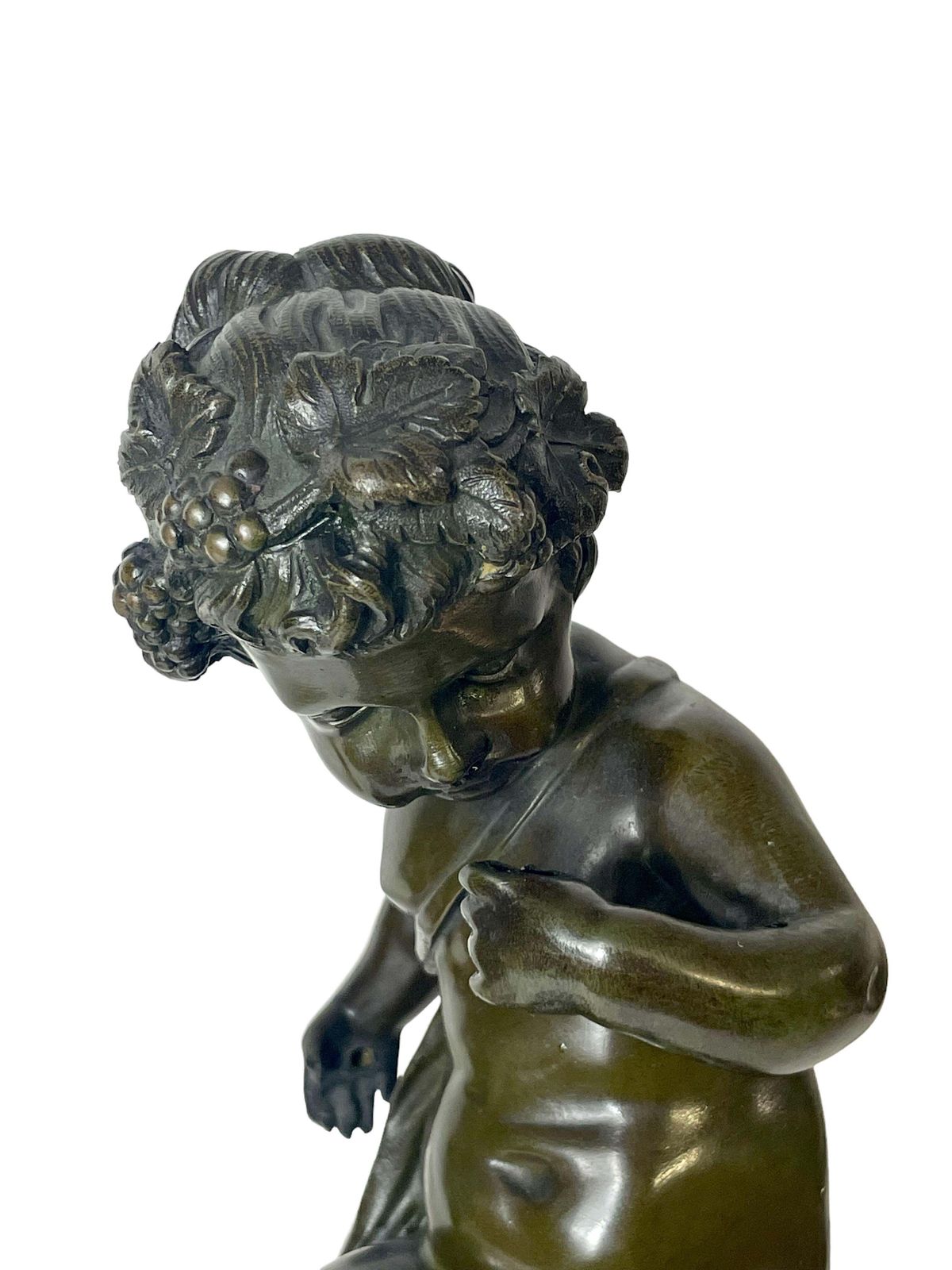 Pair Of Bronze Figurines After Michel Clodion photo for sale