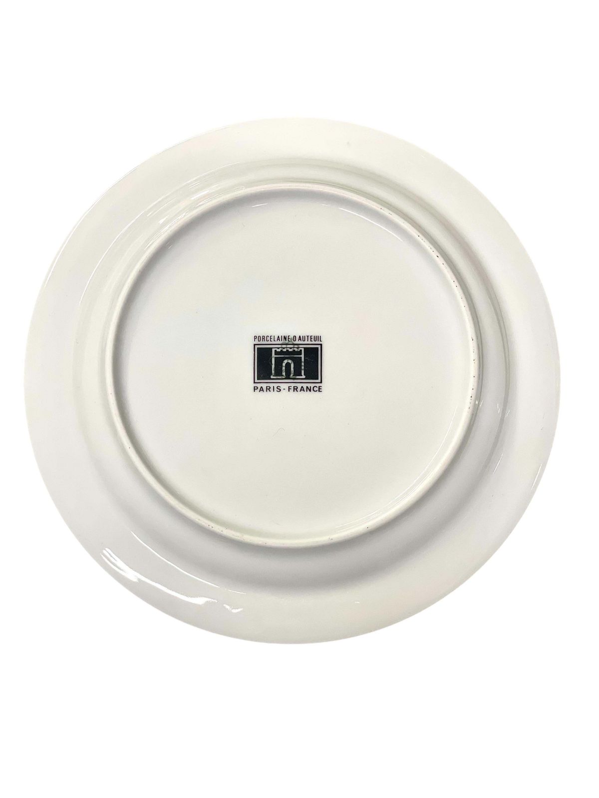 photo furniture Set Of Six Dessert Plates By Porcelaine D’auteuil, Paris