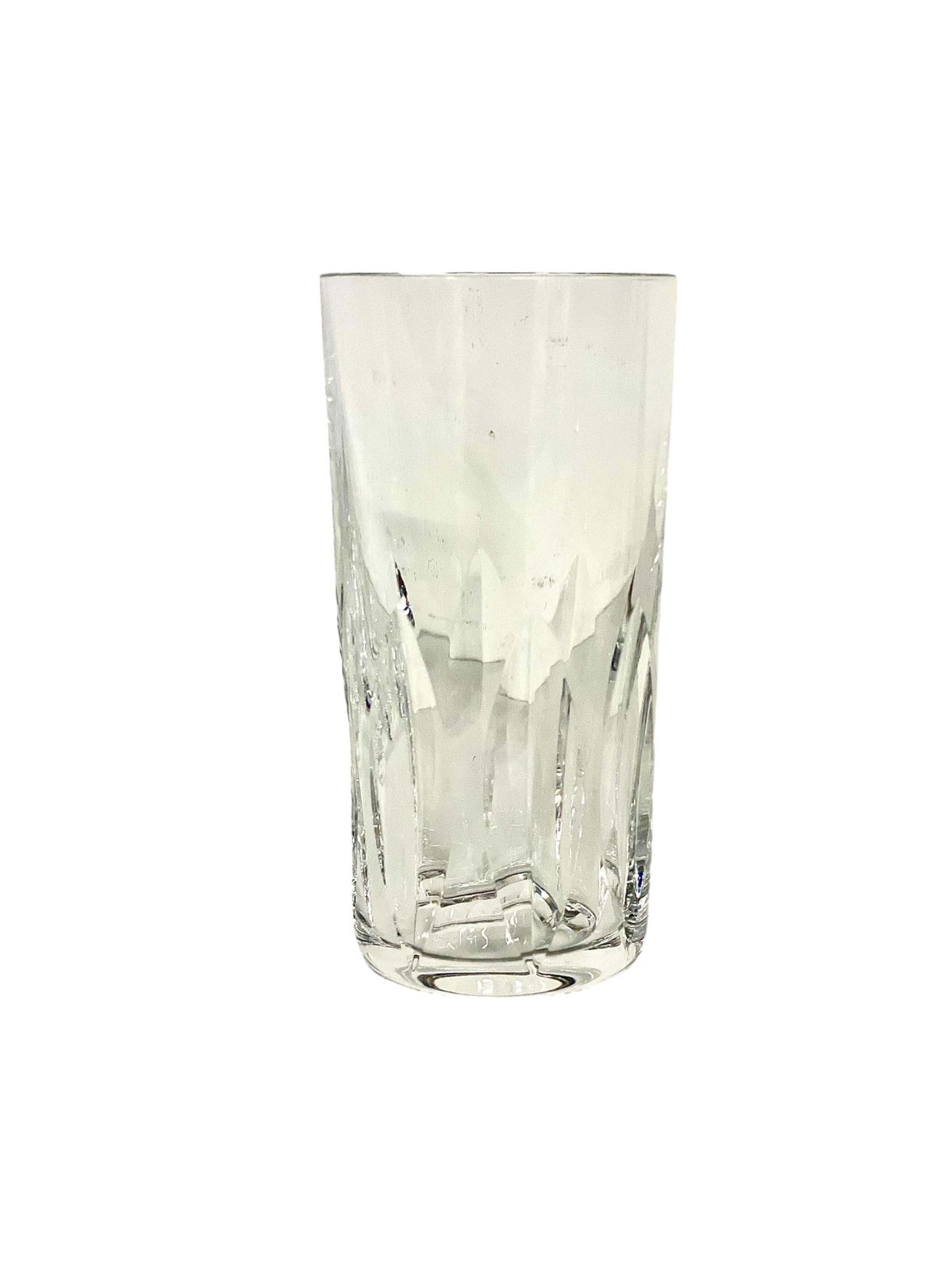 Set Of Nine Mismatched Saint Louis Crystal Highball Glasses photo vinterior