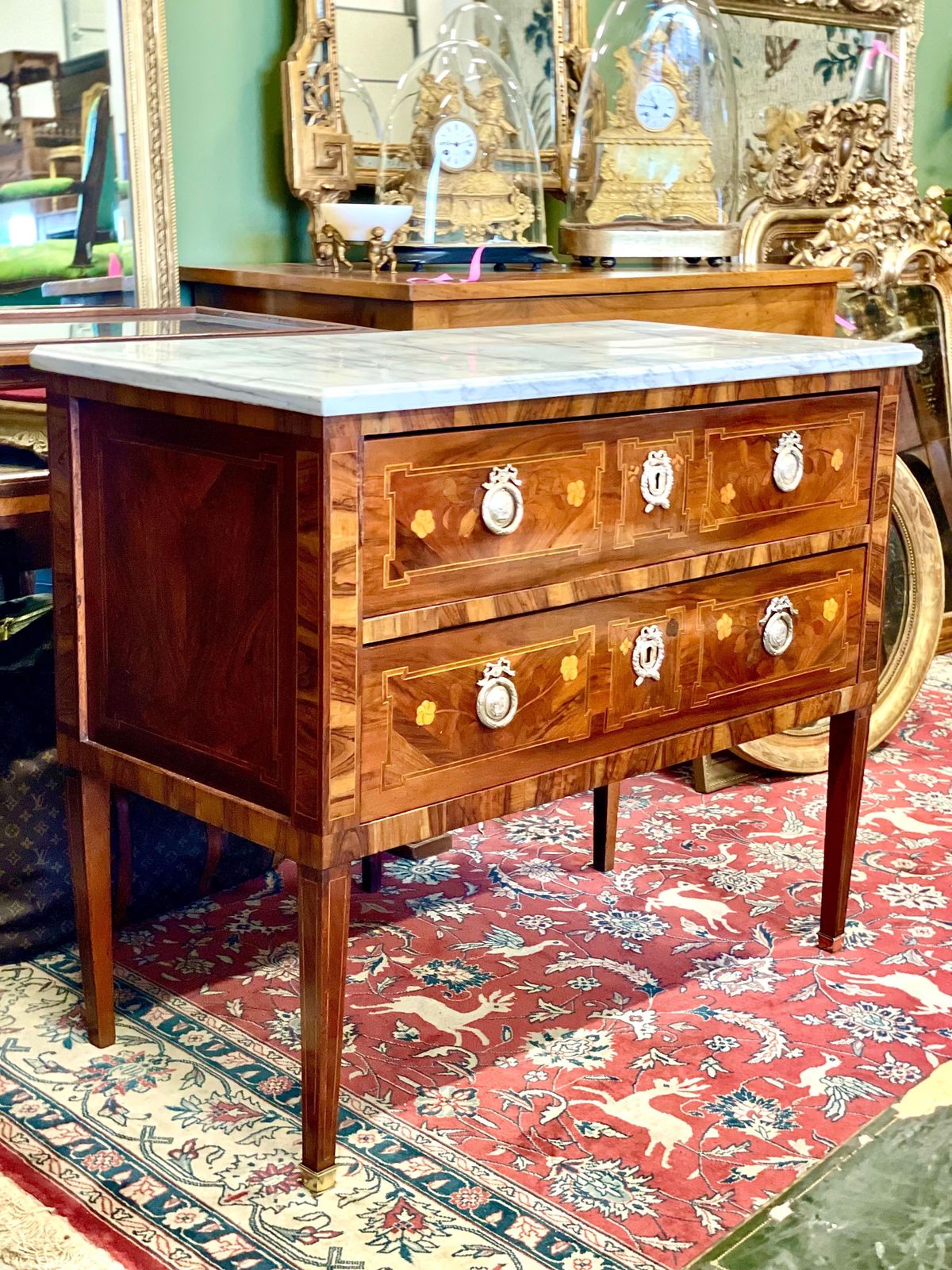 1810s Louis XVI Period Commode photo vintage
