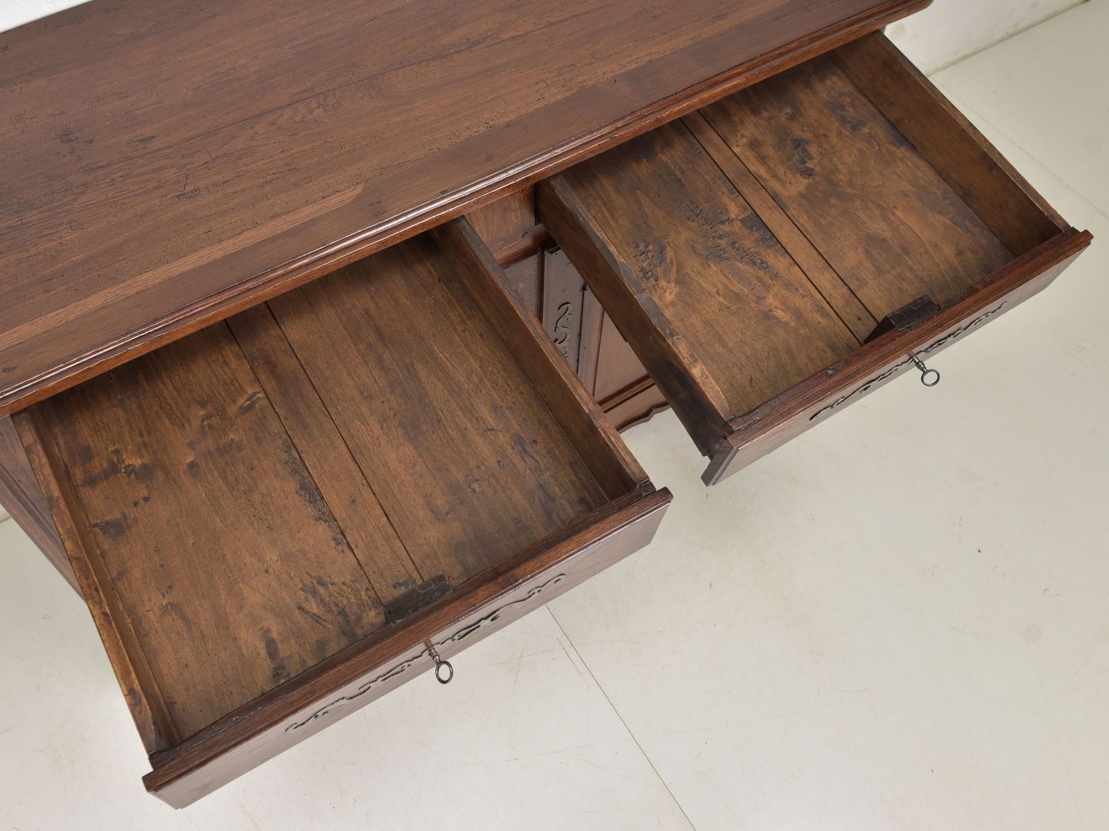 Antique! Restored Louis XV Rococo Sideboard Circa 1780, Oak Cabinet, Chest Of Drawers photo buy