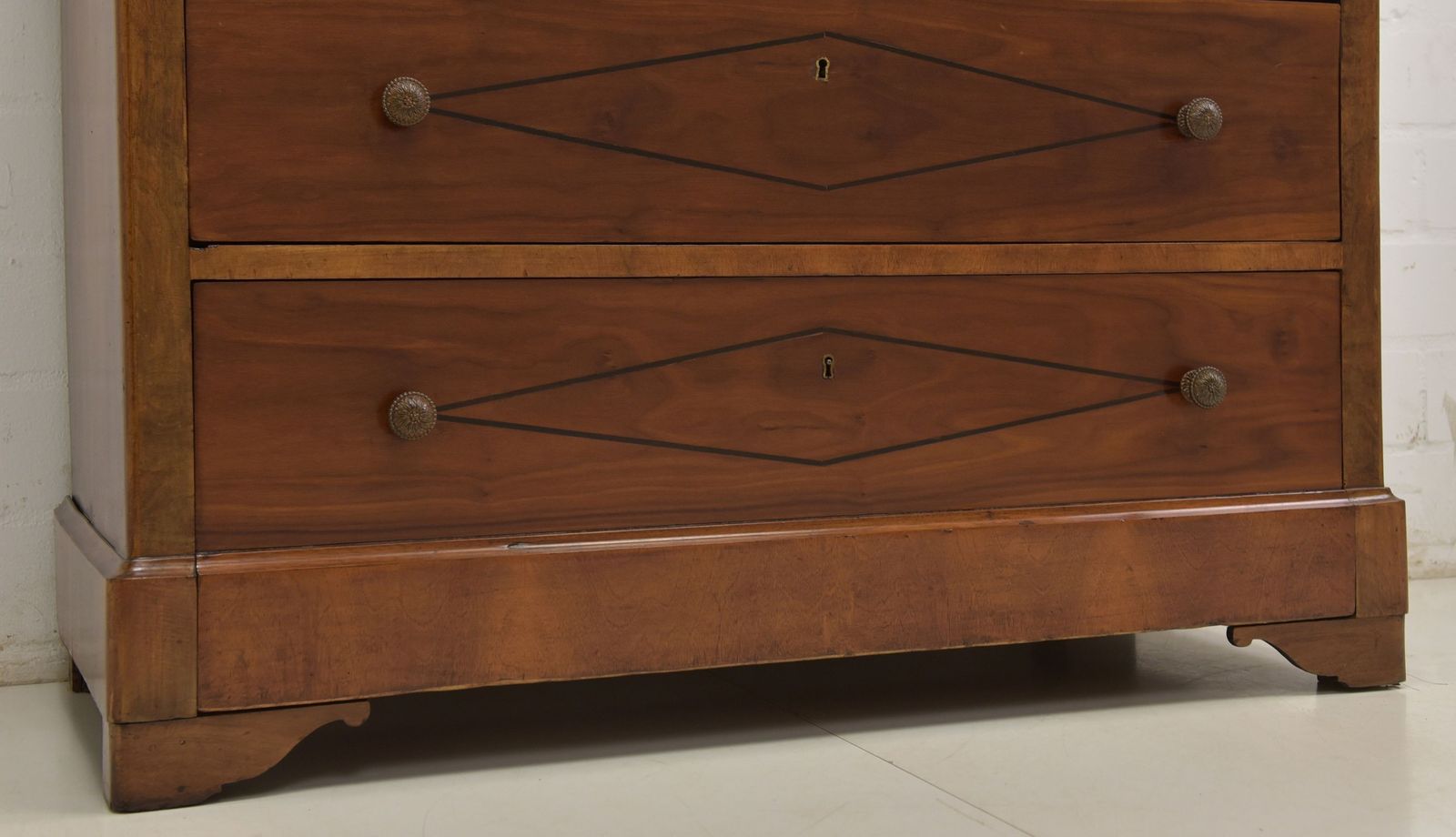 photo for sale Antique! Chest Of Drawers Restored Mahogany Biedermeier Circa 1850