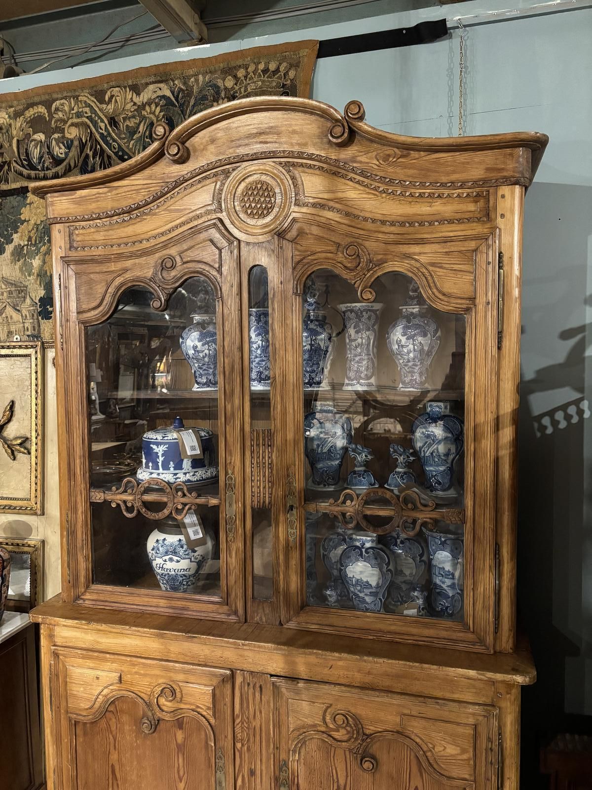 19th Century French Provincial Bookcase photo for sale