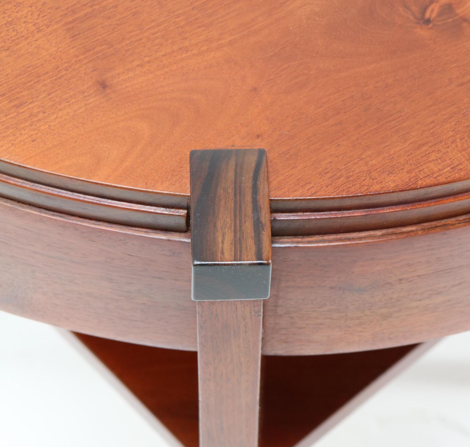 Walnut Art Deco Amsterdamse School Coffee Table By J.J. Zijfers Amsterdam, 1920s photo buy