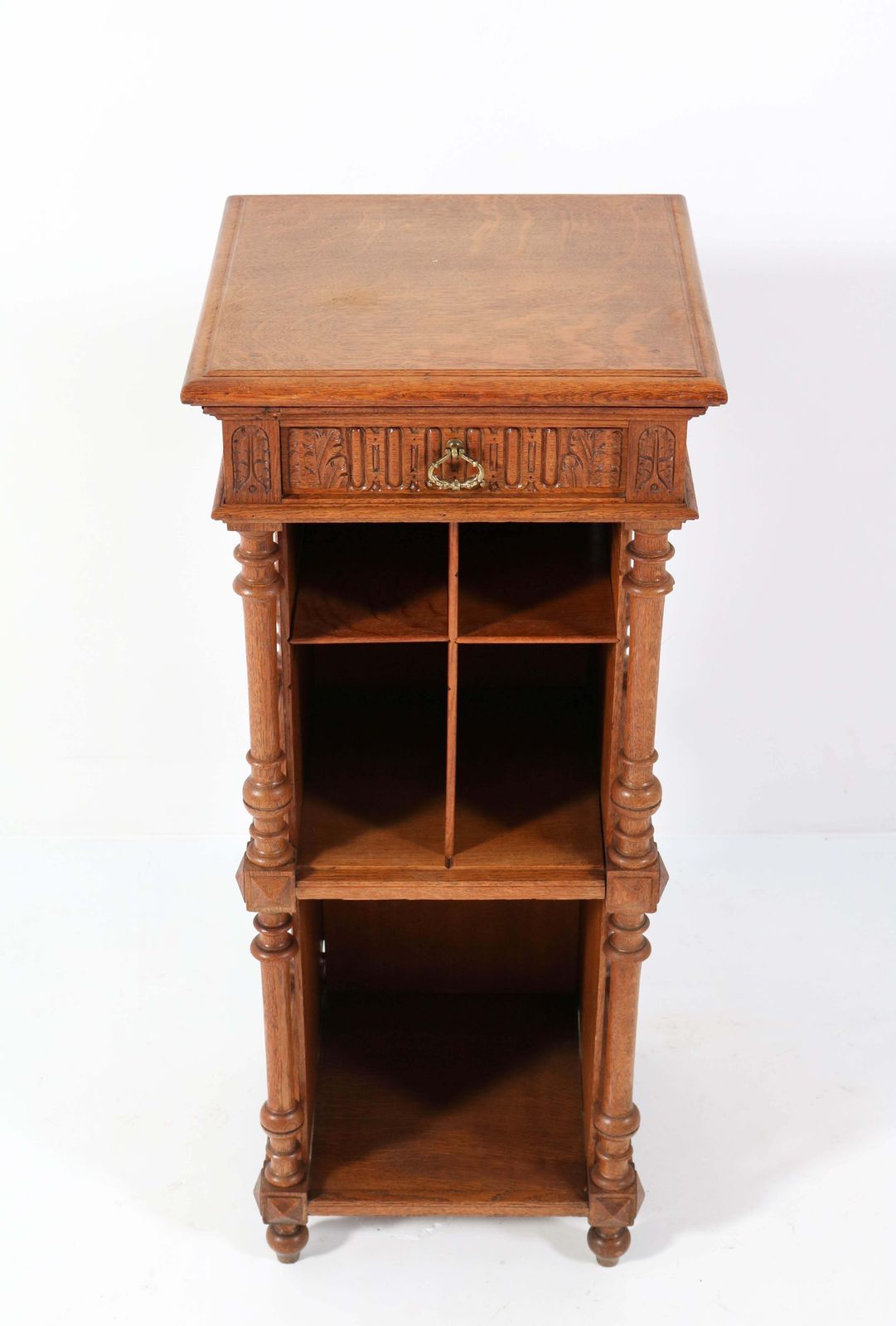 Oak French Henri II Cabinet, Late 19th Century photo furniture