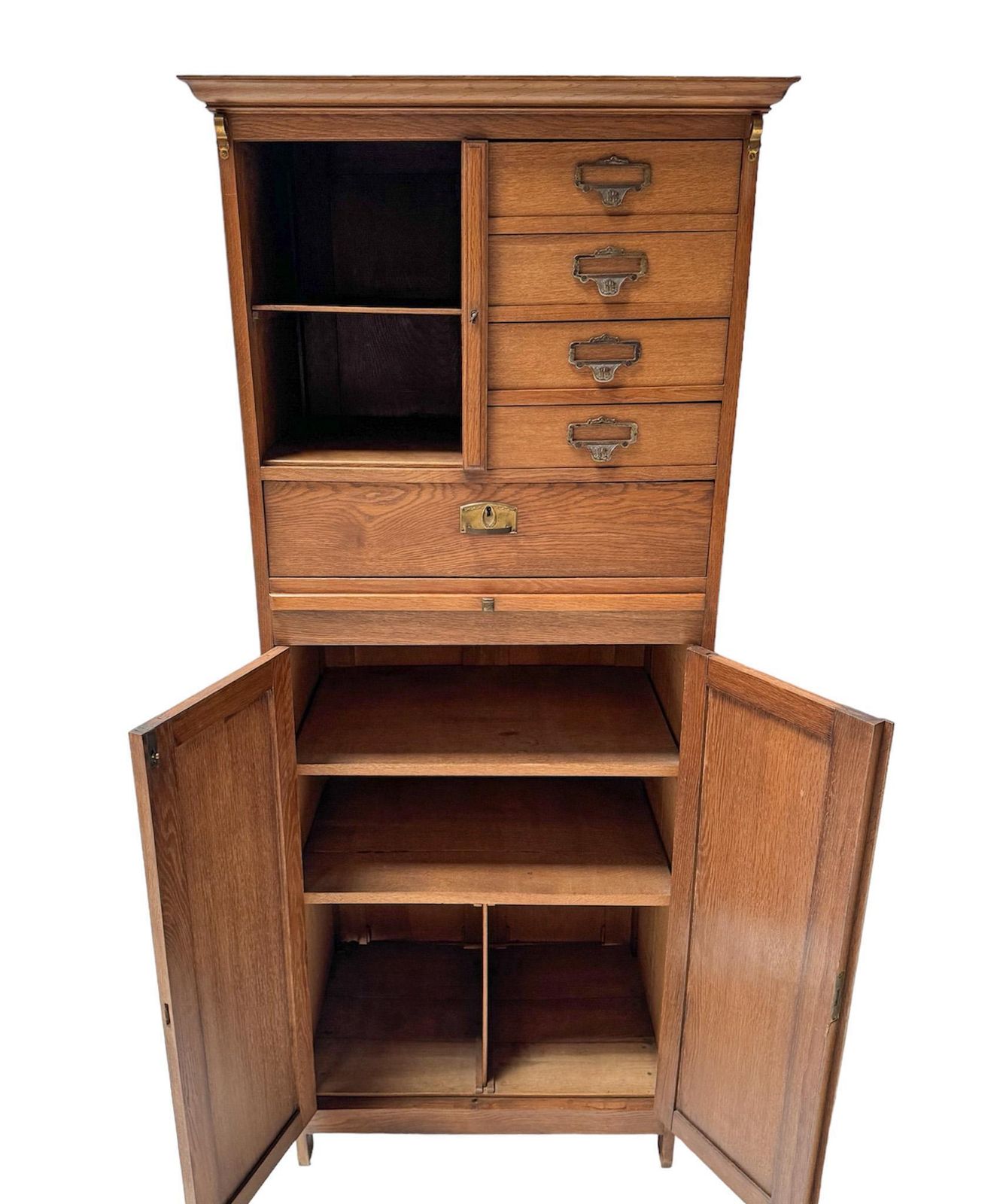 Art Nouveau Filing Cabinet Or Bookcase, 1900s photo vinterior