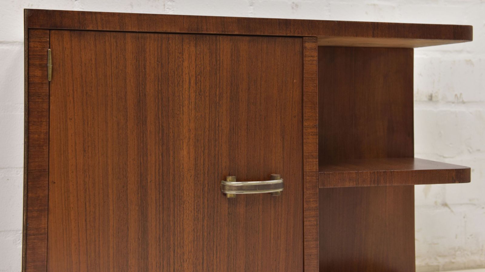 Antique! Small Mid Century Art Deco Mahogany Sideboard photo vintage