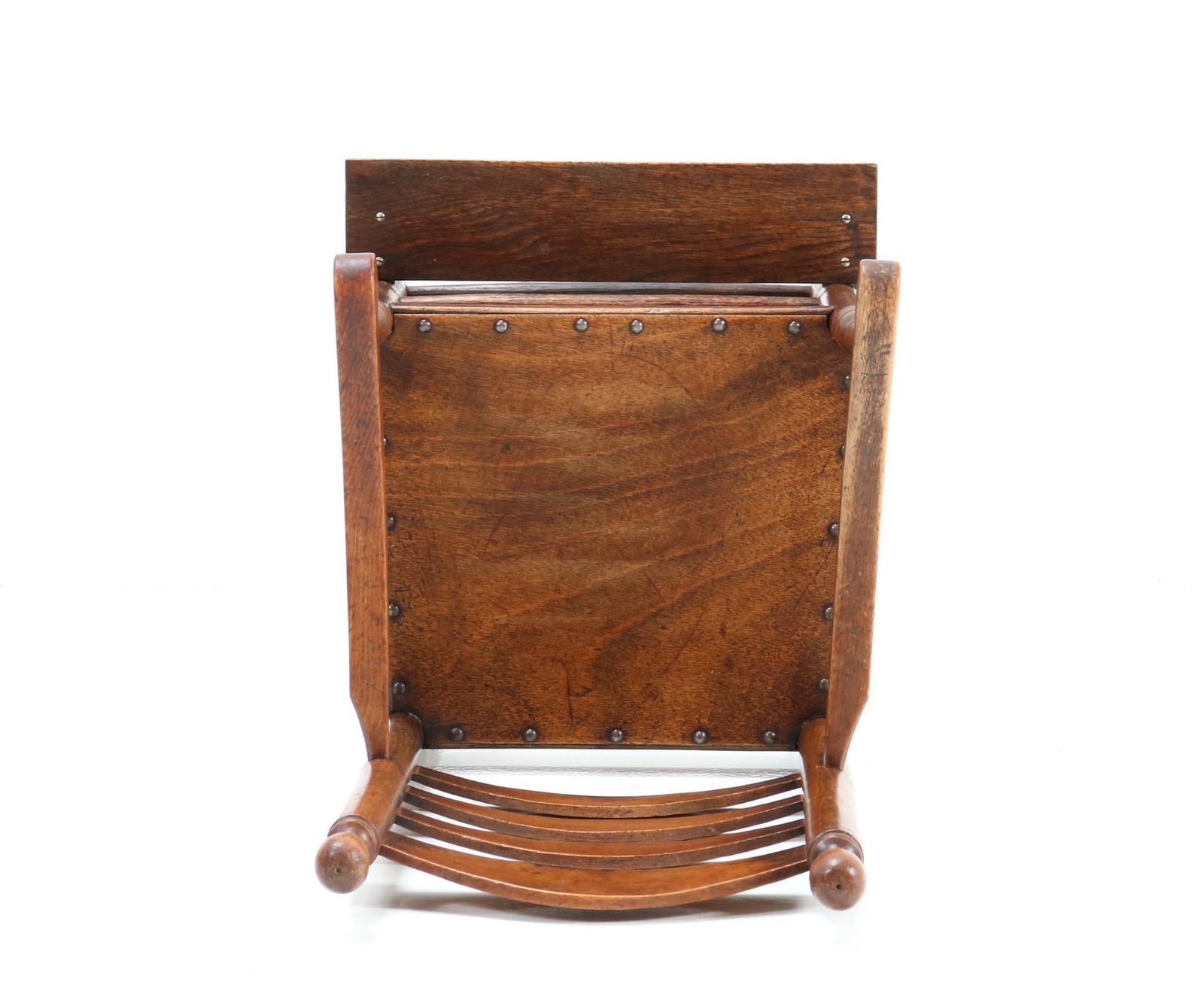 photo buy Antique 19th Century Beech Country Ladder Back Children's Chair