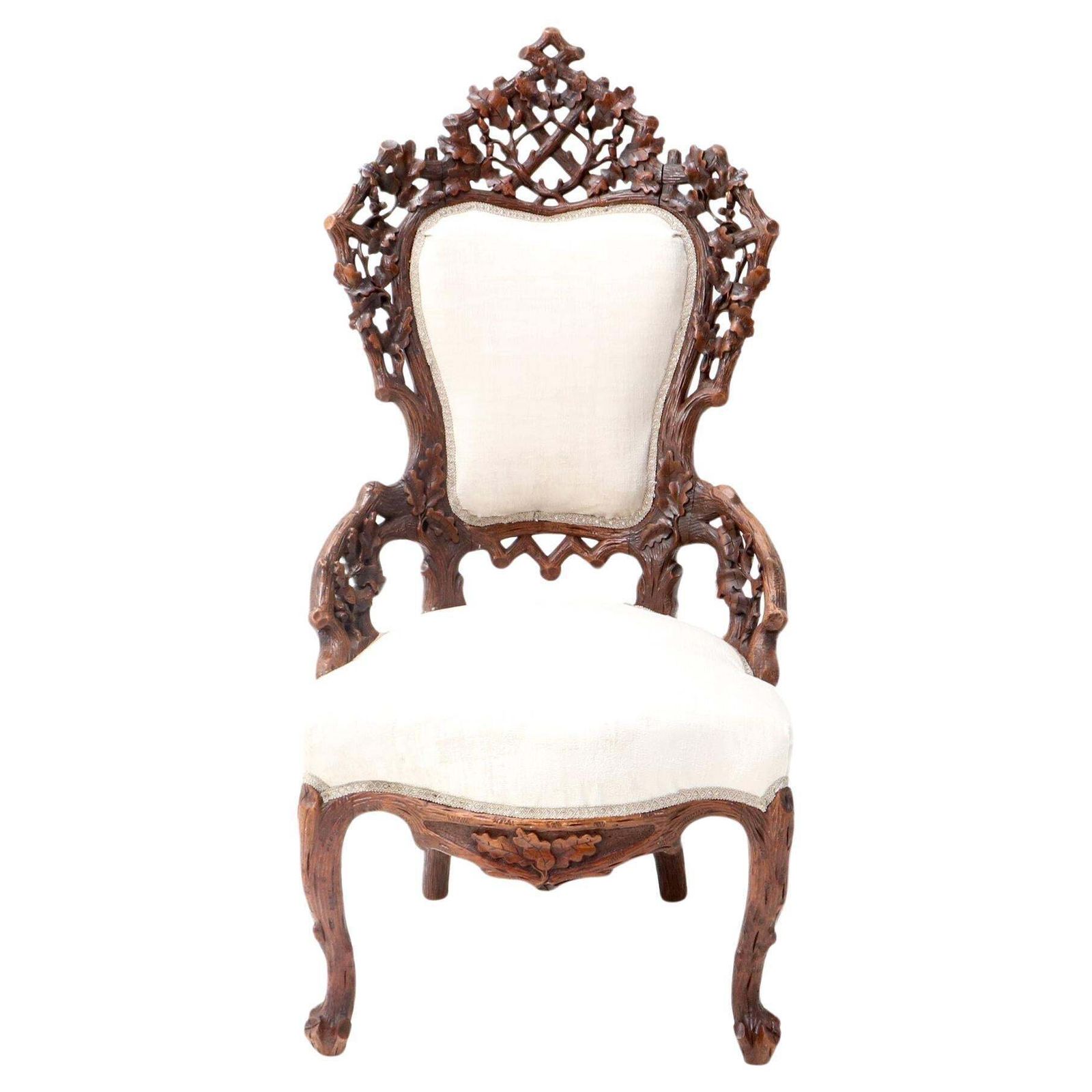 Black Forest Walnut Armchair Or Reading Chair By Matthijs Horrix For Horrix