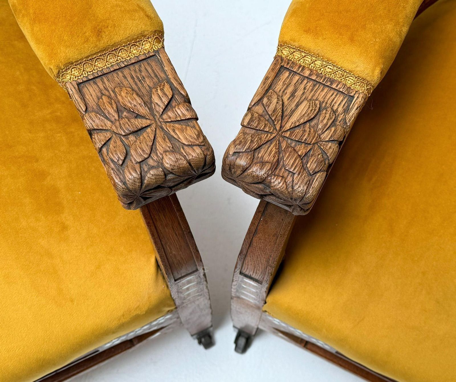 Art Nouveau Arts & Crafts Armchairs By H.F. Jansen & Zonen Amsterdam photo buy