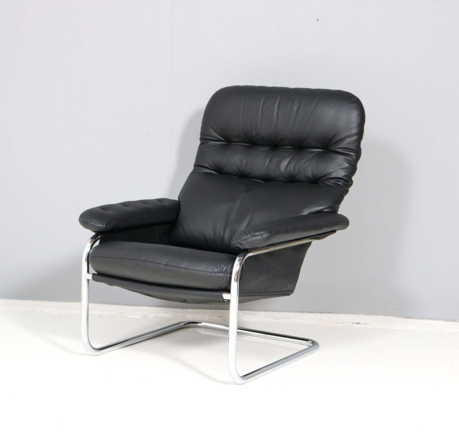 Mid Century Modern Cantilever Lounge Chair By Sam Larsson For Dux, 1972 photo furniture