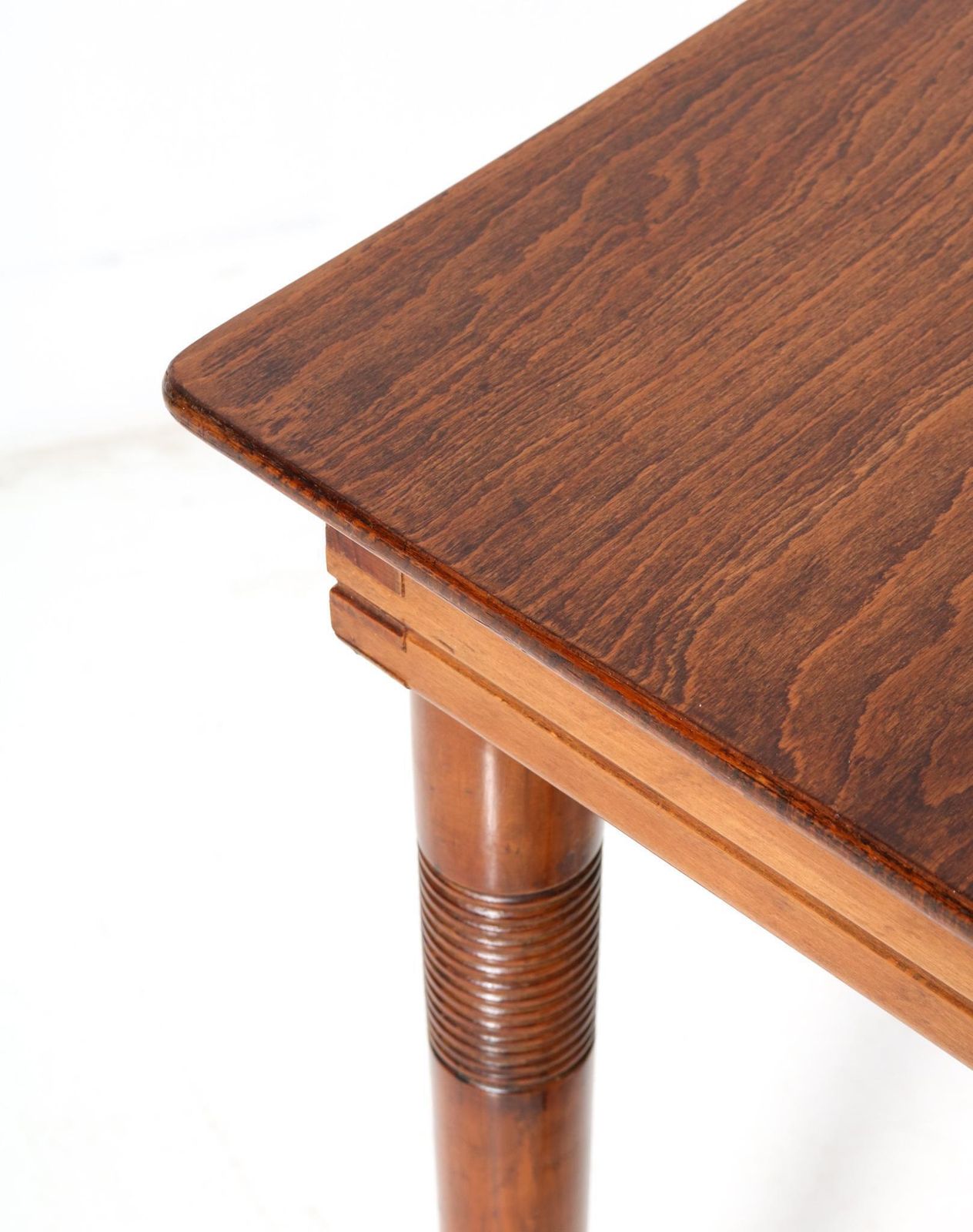 Beech Vienna Secession Art Nouveau Console Table By Jacob & Josef Kohn, 1900s photo vintage