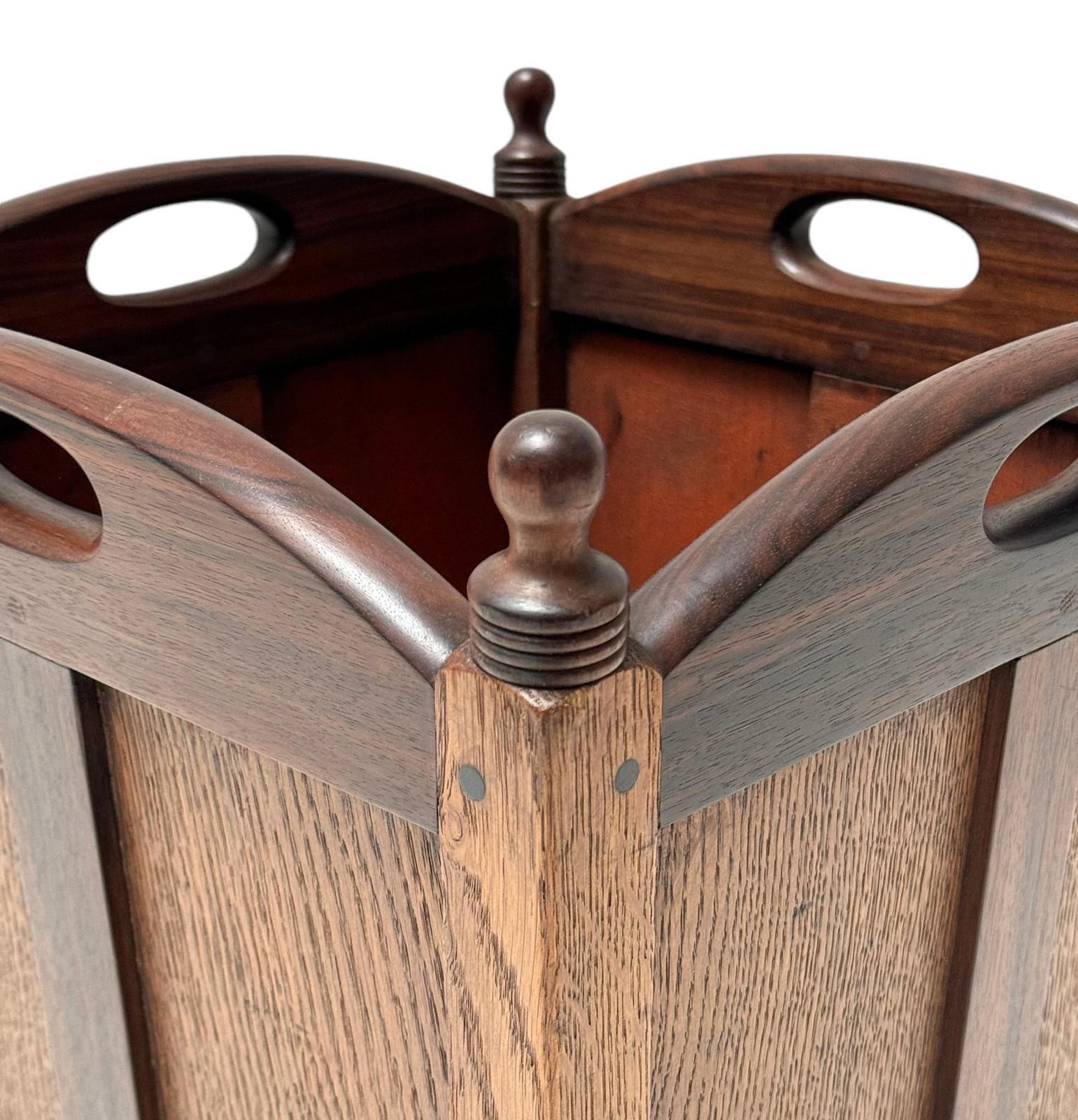 Jac. Van Den Bosch Art Deco Amsterdamse School Litter Basket For 'T Binnenhuis photo vintage