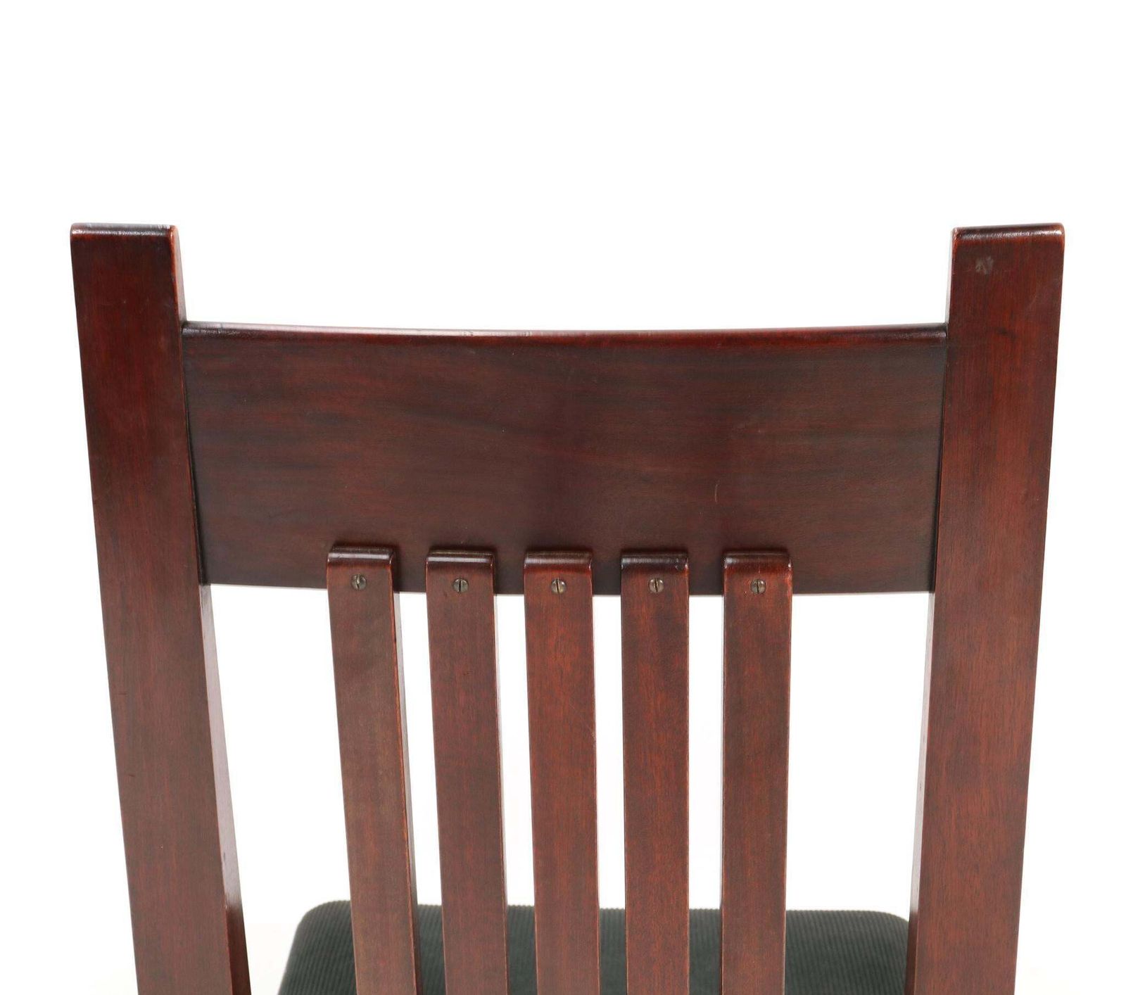 photo furniture Mahogany Art Deco Modernist High Back Chair By Hendrik Wouda For Pander, 1924