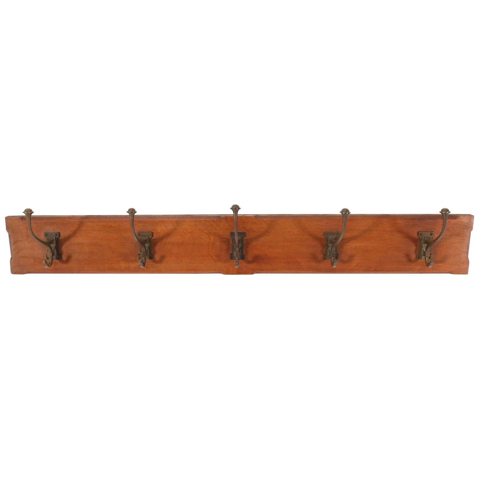 Oak Arts & Crafts Art Nouveau Coat Rack Attributed To A.J. Kropholler, 1900s