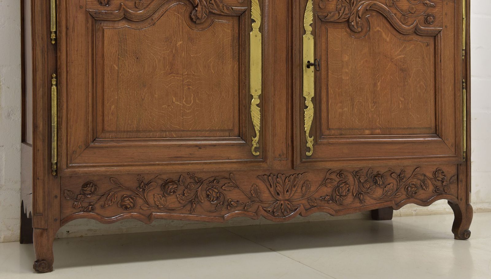 photo for sale Antique! Restored Baroque Louis XV Sideboard Circa 1790, Oak Cabinet, Chest Of Drawers