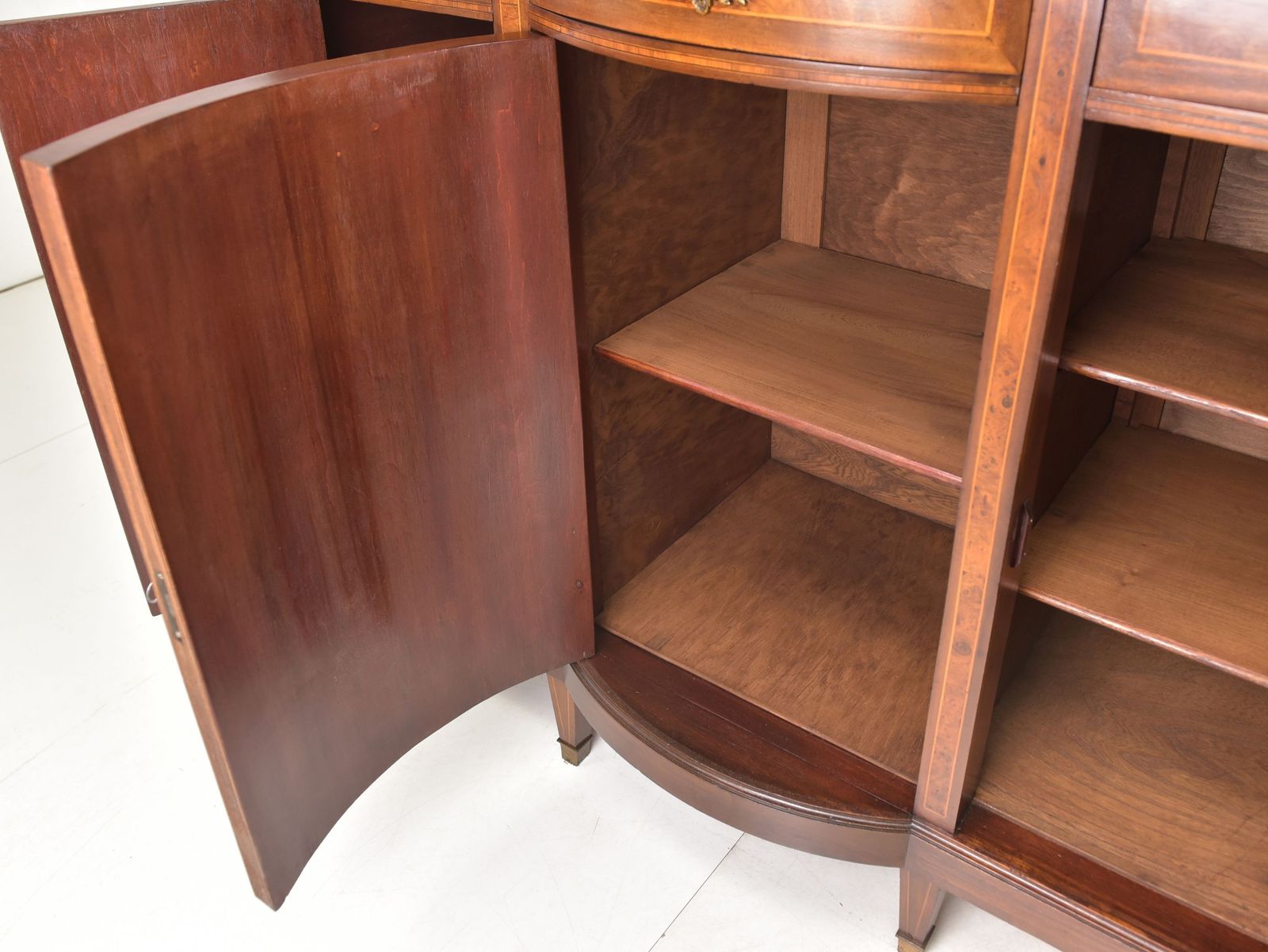 Antique! Restored Art Deco 1925 Mahogany Sideboard Dresser Dining Room photo 1466.0