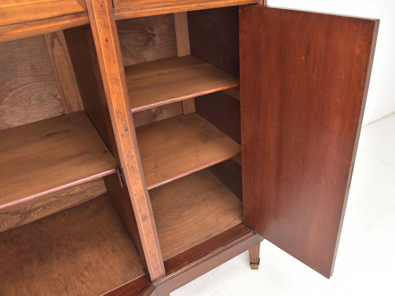 Antique! Restored Art Deco 1925 Mahogany Sideboard Dresser Dining Room photo vinterior