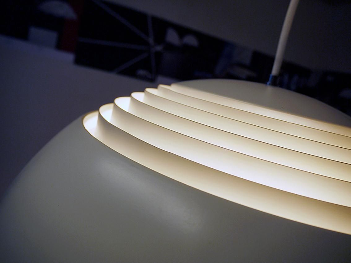 1960s Denmark Louis Poulsen Aj Royal White Pendant Lamp By Arne Jacobsen photo 843.0