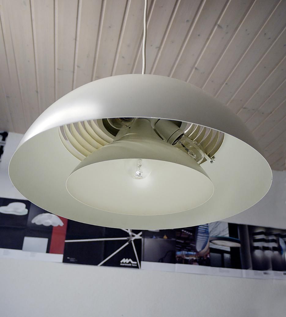 1960s Denmark Louis Poulsen Aj Royal White Pendant Lamp By Arne Jacobsen photo vinterior