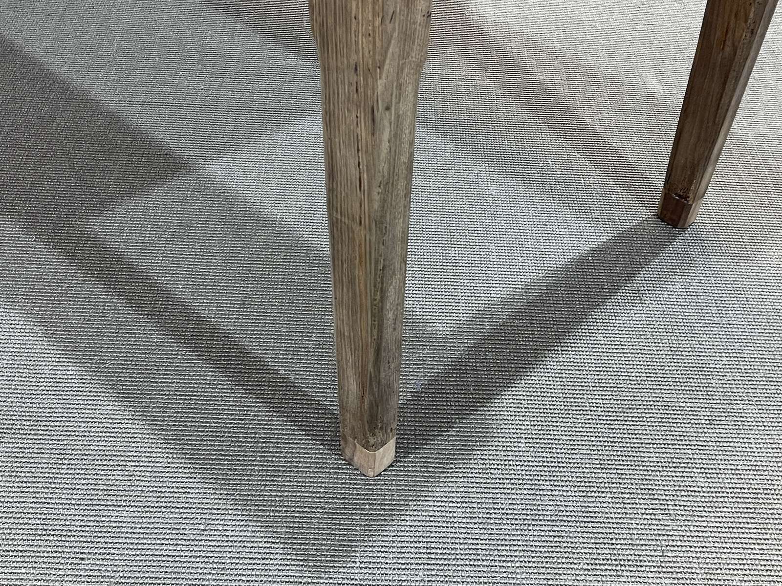 19th Century Farmhouse Table In Raw Fir And Chestnut photo for sale