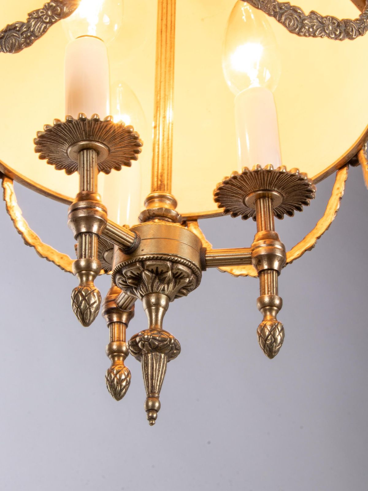 Wonderful French Louis XV Style Bouillotte Chandelier photo vinterior