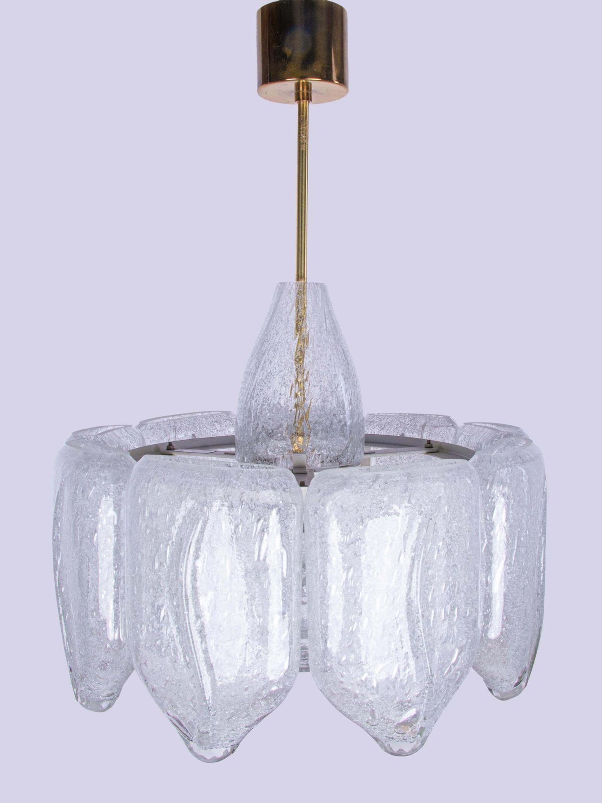 Stunning Murano Glass Chandelier By Doria, Germany, 1960s photo buy