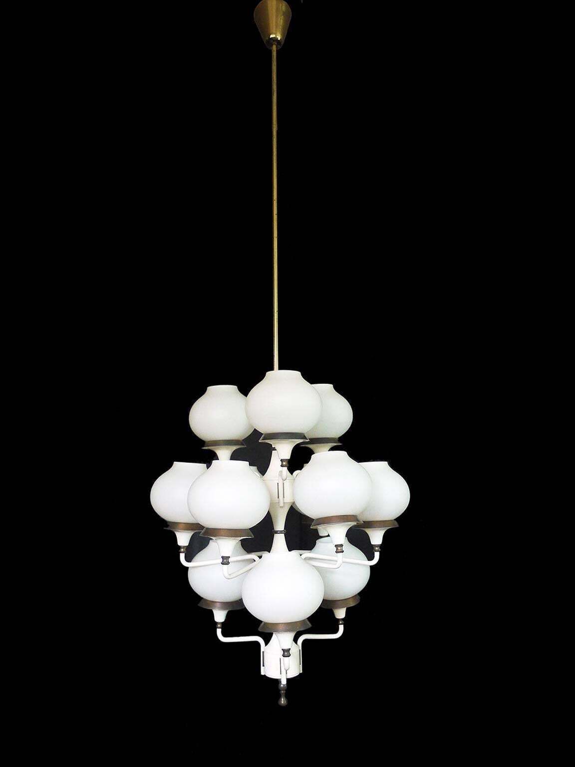 Sputnik 'Tulipan' Chandelier By Hans Agne Jakobsson, Sweden, 1950s photo furniture