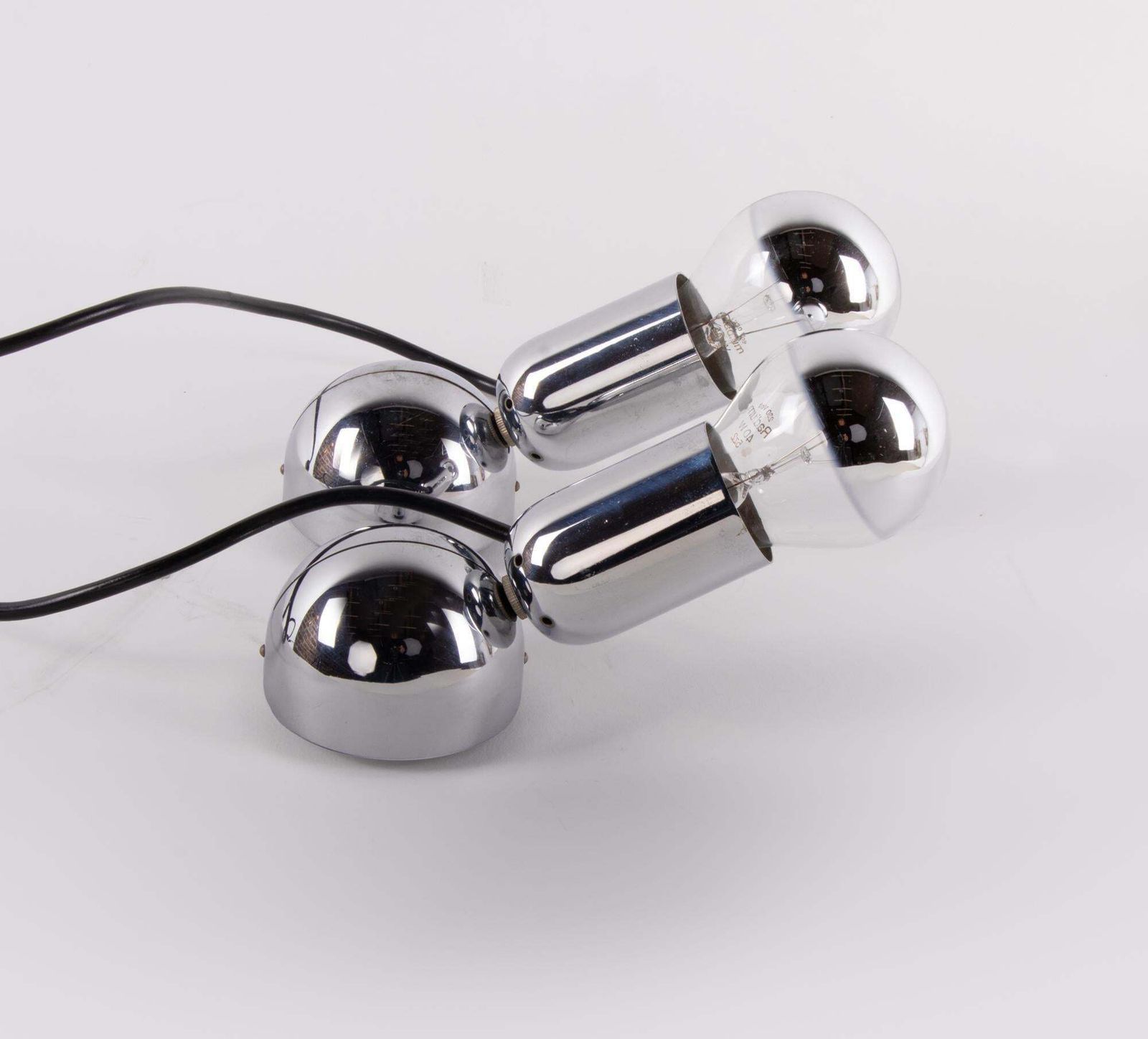 1967 Germany Ingo Maurer 'Pollux' Wall Sconce & Table Lamp, Set Of 2 photo 966.0
