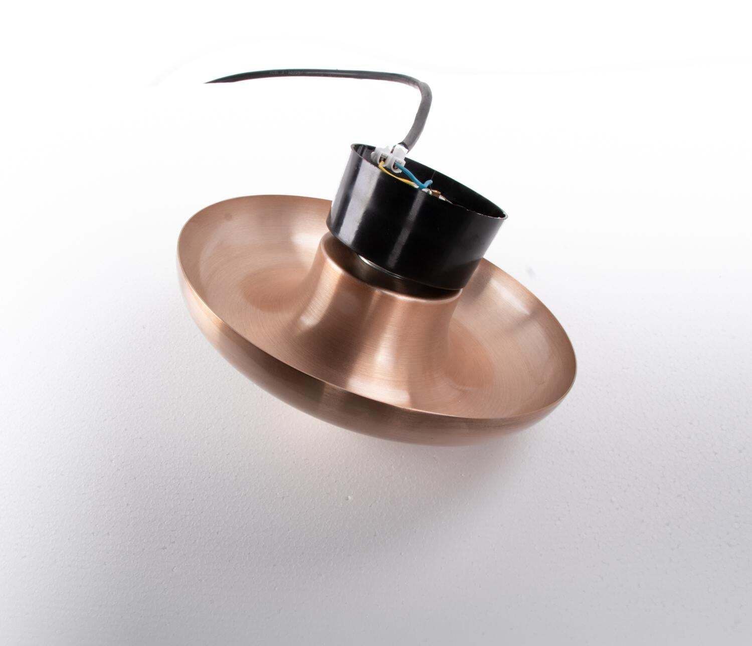 Pair Of Rosegold Copper Wall Sconces By Teka No 7819, Germany 1960 photo 1353.0