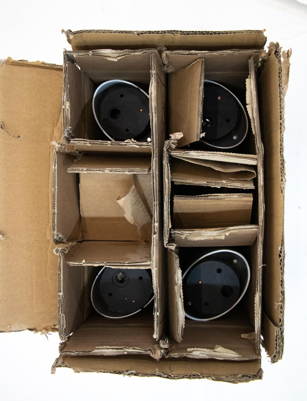 photo for sale 1 (Of 3) Pair Of Postmodern White Spotlights By Brendel & Loewig, Berlin, 1980s