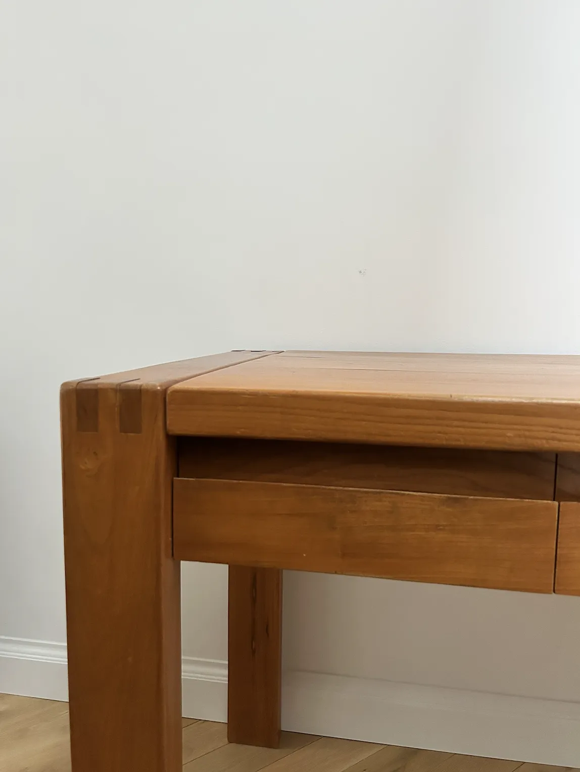 photo furniture Pierre Chapo B02 Elm Desk Maison Regain French Circa 1960s