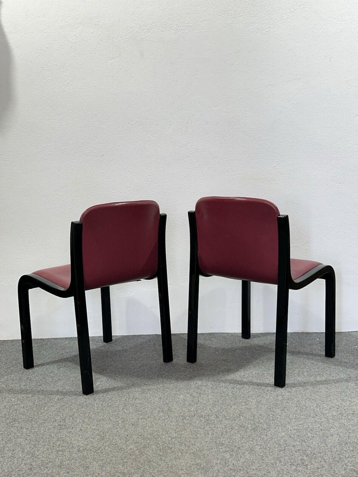 Pair Of Chairs Mito Carlo Bartoli Tisettanta Modern Design photo vinterior