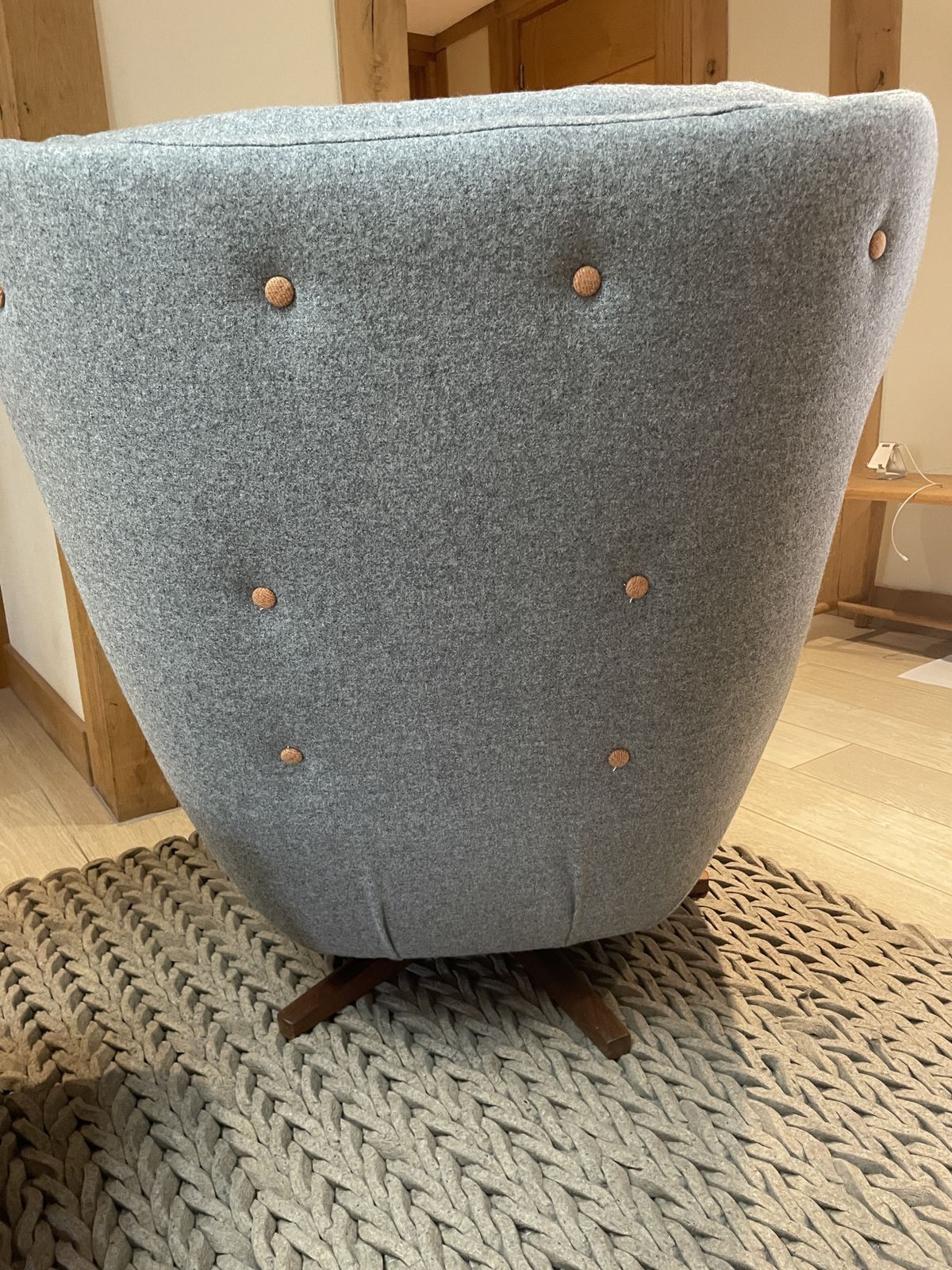 Parker Knoll Statesman In Abraham Moon Wool photo vinterior