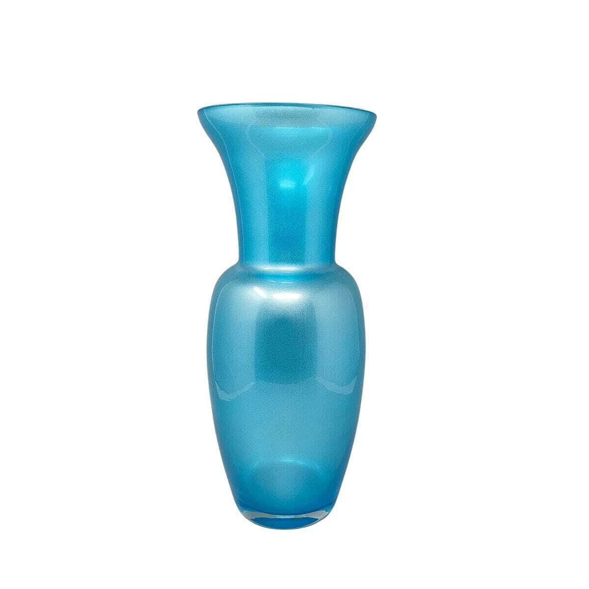 1970s Astonishing Blue Vase By Jean Close' For Michielotto. Made In Italy