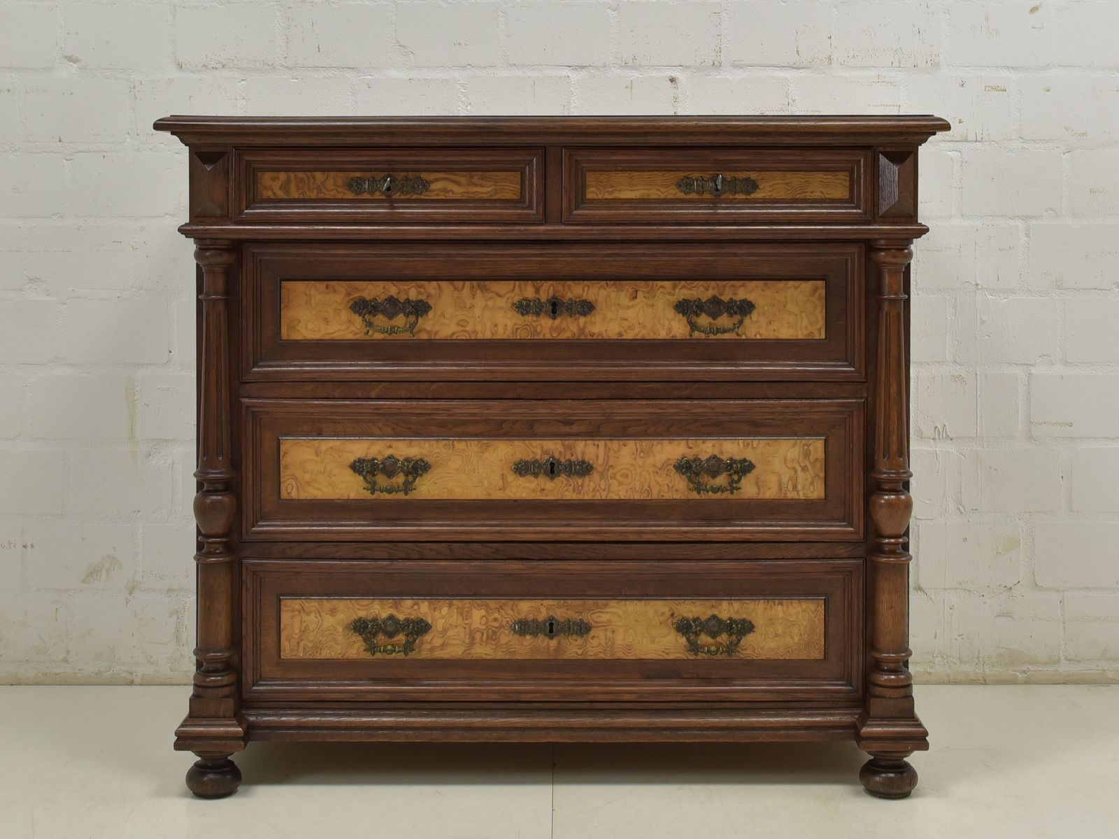 Chest Of Drawers Restored Wilhelminian Style Around 1900 Oak Ash photo furniture