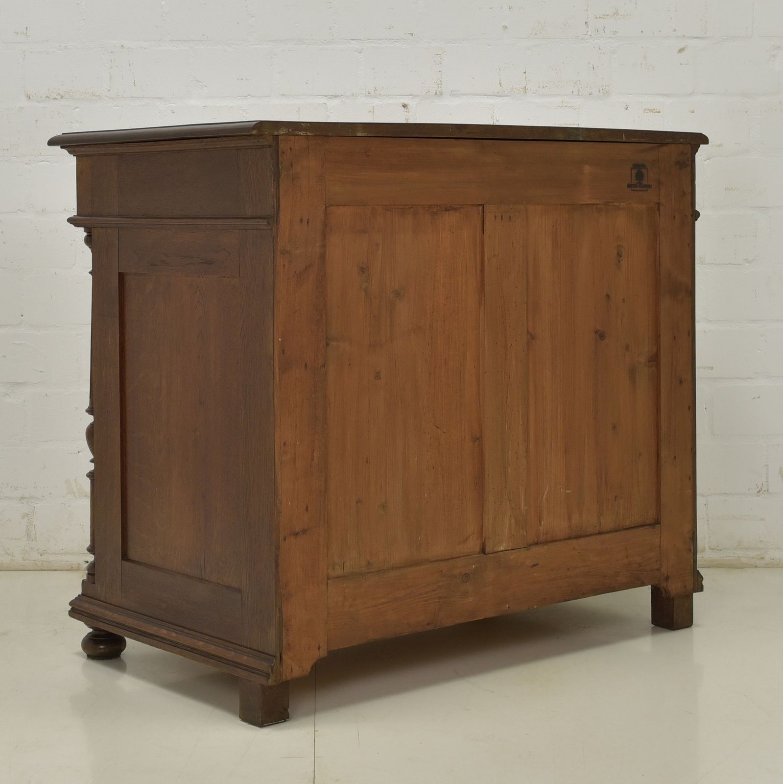 Furniture Chest Of Drawers Restored Wilhelminian Style Around 1900 Oak Ash photo