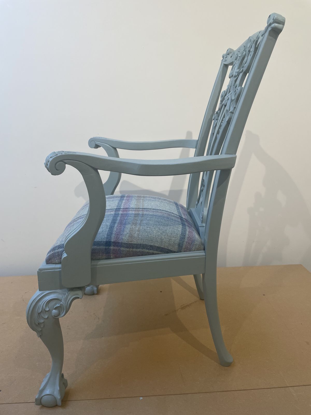 3/4 Chippendale American Carver Chair photo Furniture