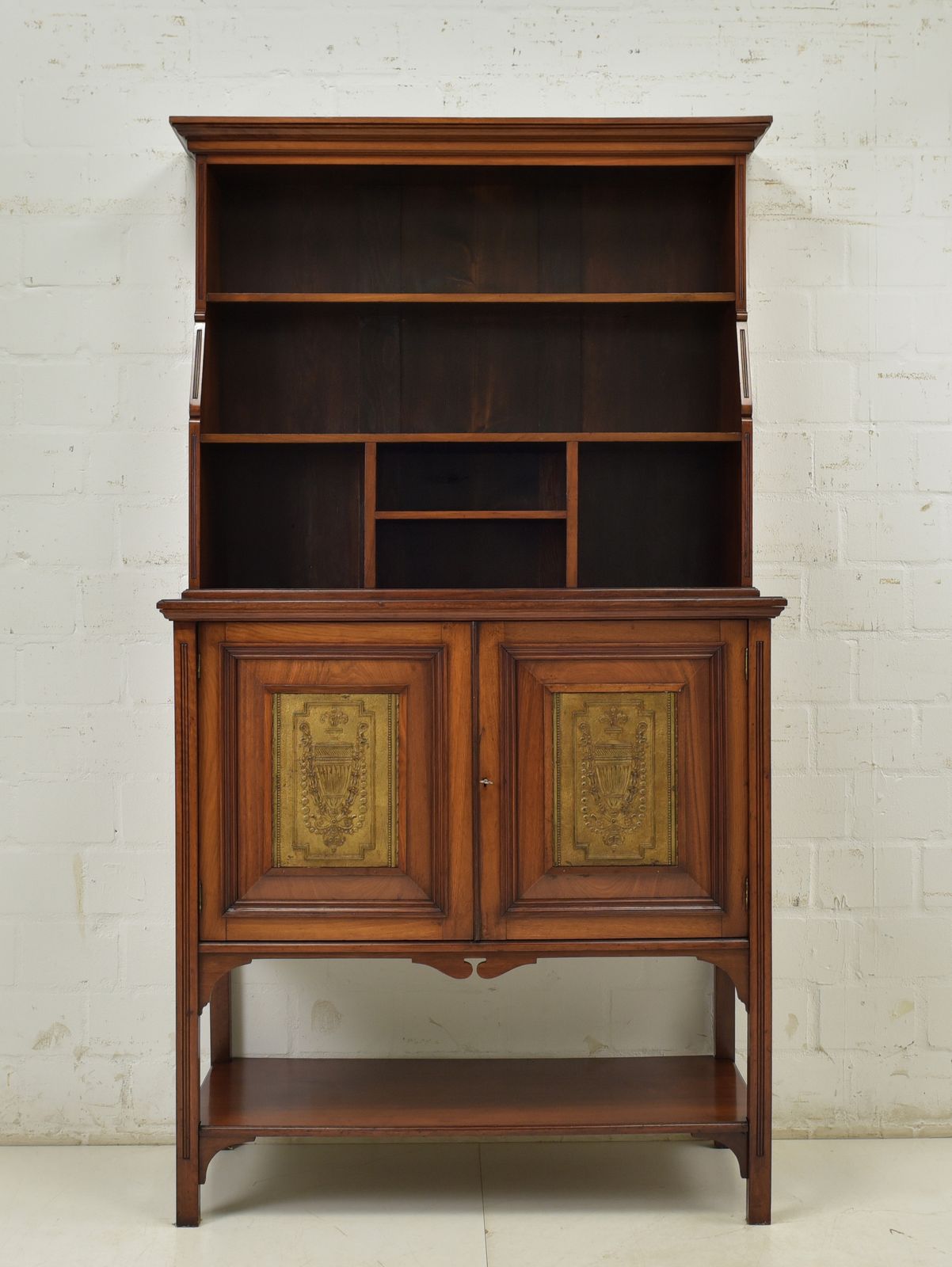 Shelf Cabinet Restored Art Nouveau Walnut Shelf Chest photo furniture