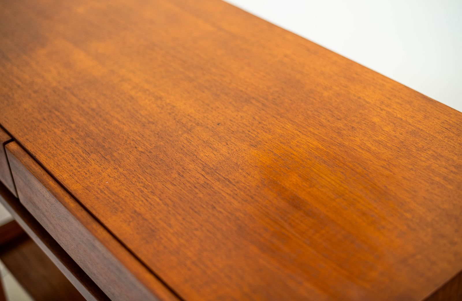 Teak Console By Ib Kofod Larsen For Faarup Møbelfabrik, Denmark 1960s. photo 3200.0