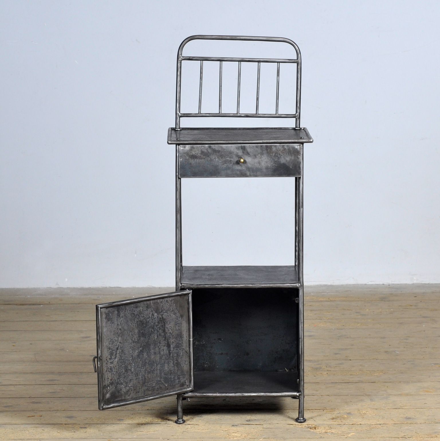 Iron Nightstand, 1910s photo vintage