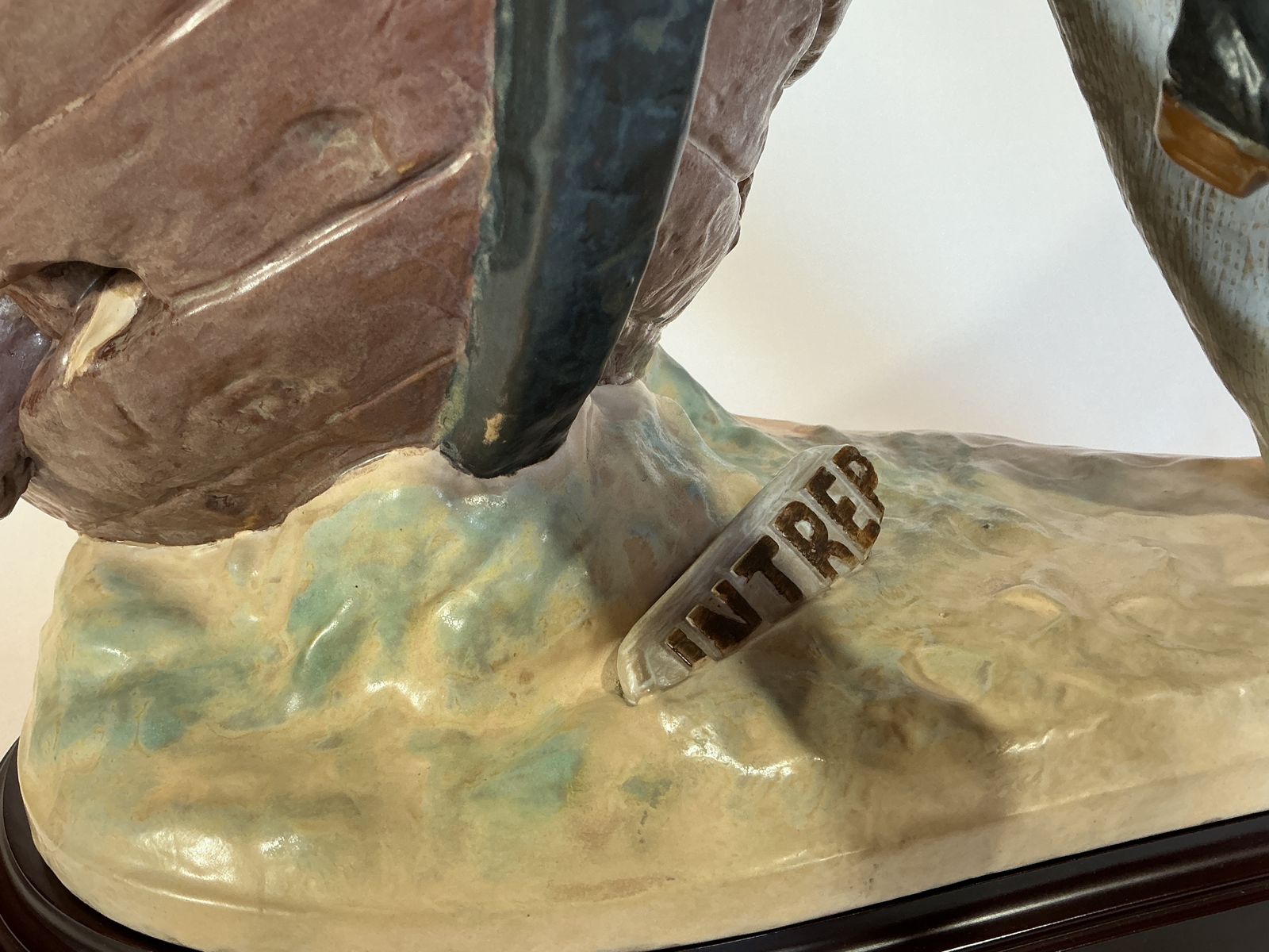 photo for sale Lladro Days Of Yore Seafarer 22" Ltd Ed Signed Sculpture Gres Retired 2248 Vgc